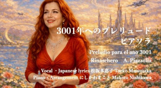 「3001年へのプレリュード」を歌ってYouTube にアップしました。