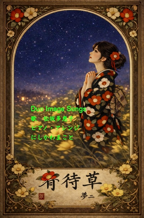 宵待草 歌ってYouTubeにアップしました。