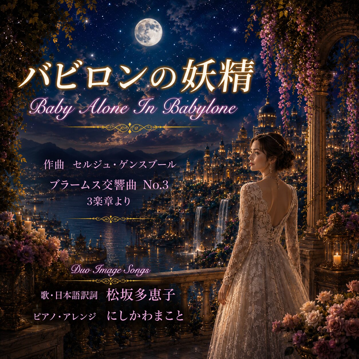 バビロンの妖精　Baby Alone in Babylone　日本語歌詞を書いて歌いYouTube にアップしました。